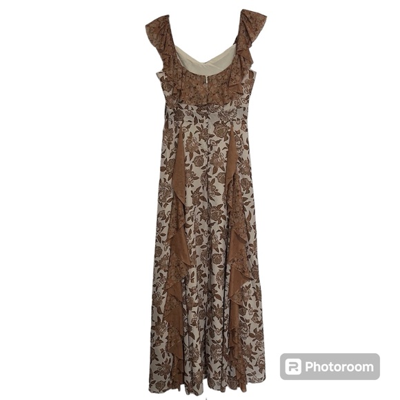 Joyfolie size small women’s maxi floral dress - Picture 2 of 11